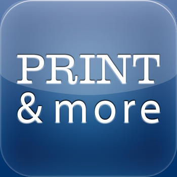 PRINT&More LOGO-APP點子