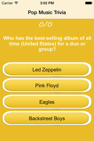 Pop Music Classic Jazz Trivia - Western World Quiz screenshot 2