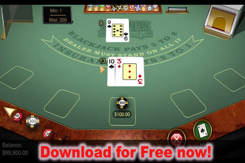 European Blackjack - Kasino Tischspiel von NetEnt screenshot 3