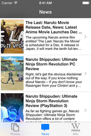 News for Naruto Unofficial screenshot 2
