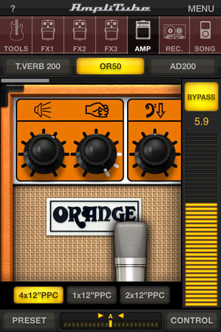 AmpliTube Orange screenshot 3