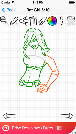 【免費娛樂App】Learn How To Draw : Superheroes Women-APP點子