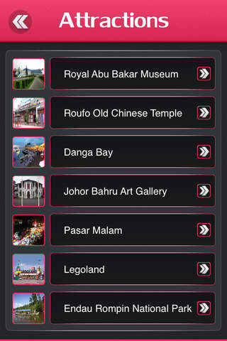 Johor Bahru Offline Travel Guide screenshot 3