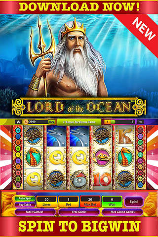 Casino & Hollywood: Slots Of bakery Spin sea king Free game screenshot 2