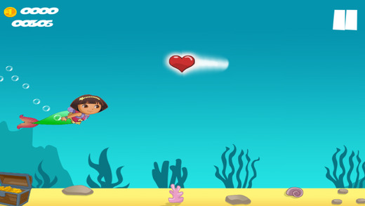 【免費遊戲App】Dora's Undersea Adventure-APP點子