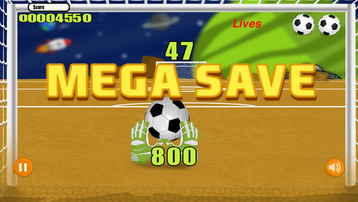 Amazing Space Football Saver Pro - play virtual soccer game