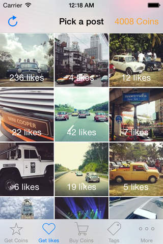 InstaLikeBooster for Instagram - Become popular, Get likes screenshot 3