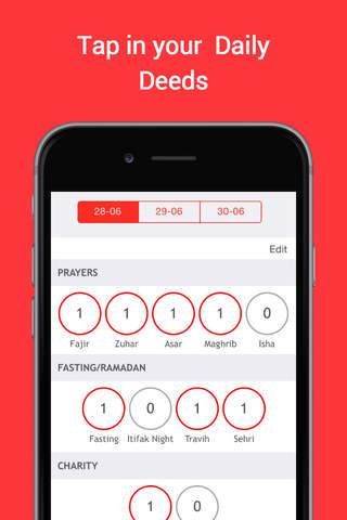 Deeds - Prayers Time and Ramadan Calendar screenshot 2
