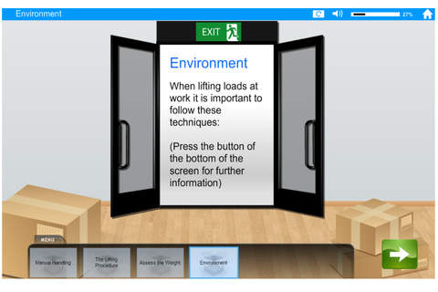 Manual Handling e-Learning Pro screenshot 3