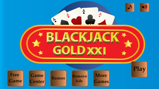 【免費遊戲App】BlackJack Gold XXI-APP點子