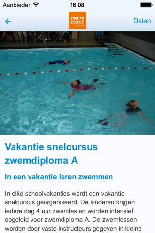 Zwemschool ZwemZeker screenshot 2