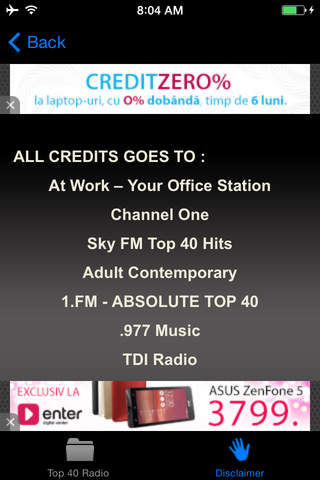 Top40 Radio Stations screenshot 2