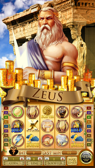 Zeus Treasure - Casino Slot Machine Game