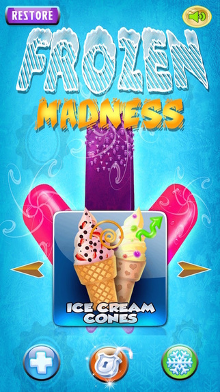 Frozen Madness: dash to the ice cream cone