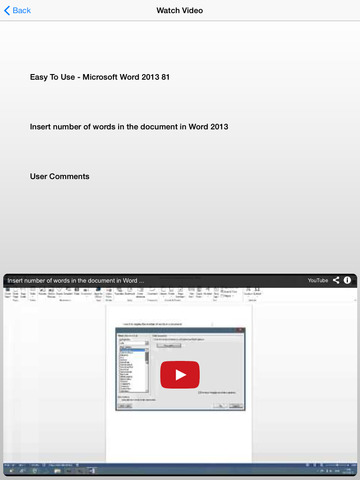 免費下載生產應用APP|Easy To Learn - Microsoft Word 2013 Edition app開箱文|APP開箱王