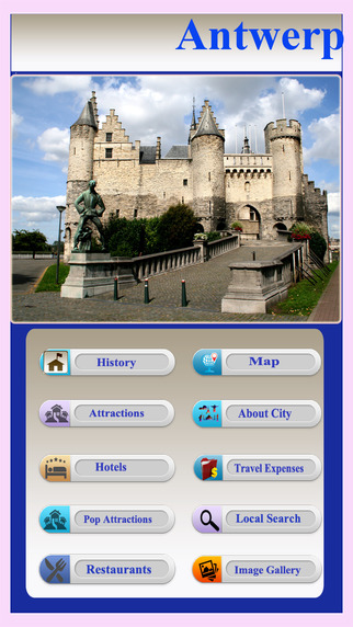 Antwerp Offline City Guide