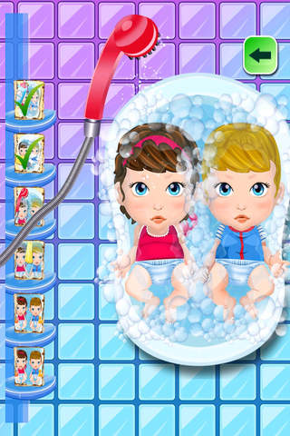 Twins Baby Born and Baby Care Games screenshot 4