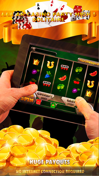 AAA An Casino party high 5 Solitaire Slots - FREE Slot Game