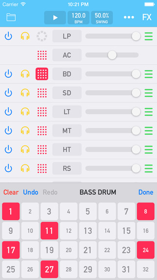 【免費音樂App】MoDrum - Synthesis-based Drum Machine-APP點子