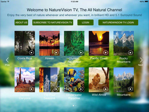 【免費娛樂App】NatureVisionTV-APP點子