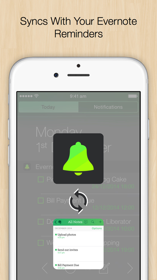 ERA 2: Reminders on your Today Screen For Evernote
