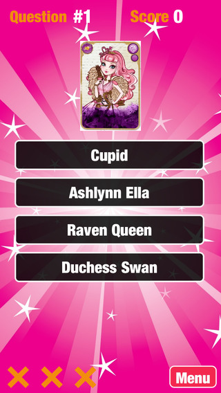 Quiz Game for: Ever After High Edition