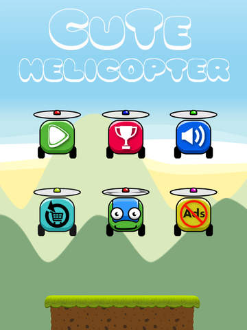 【免費遊戲App】A Cute Helicopter Super Fun Flying Adventure-APP點子