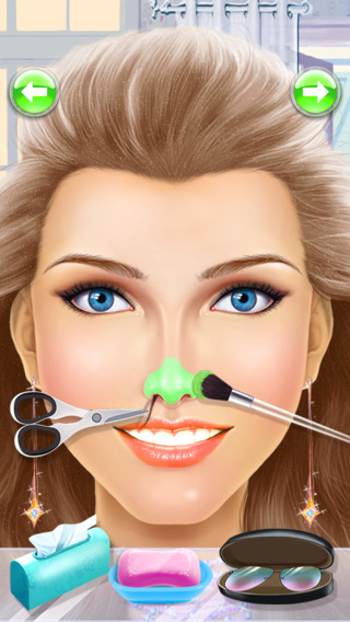 Beauty Doctor Salon™ Nose Care Makeover Game