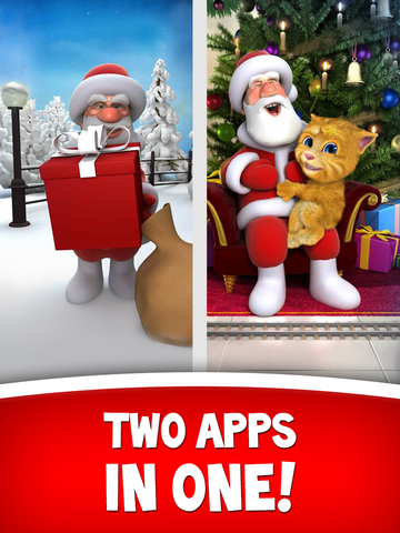 Talking Santa for iPad HD screenshot 3