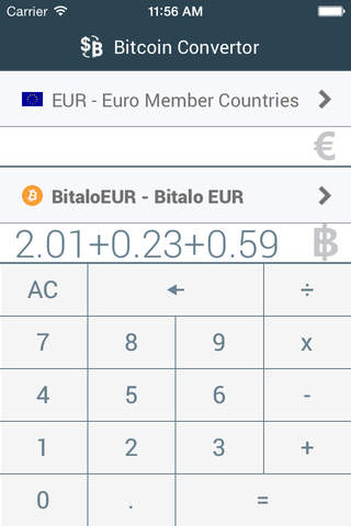 Bitcoin Convertor screenshot 3