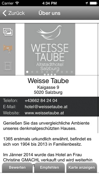 【免費旅遊App】Weisse Taube-APP點子