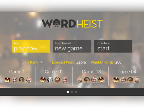 【免費遊戲App】Word Heist - A multiplayer Word Game-APP點子