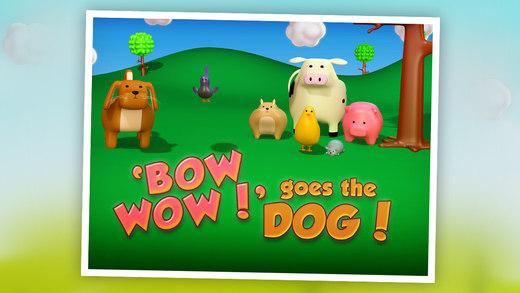 【免費書籍App】Bow Wow Goes The Dog: TopIQ Storybook: Preschool & Kindergarten Kids-APP點子