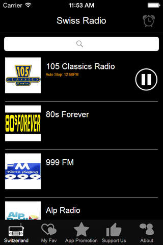 Swiss Radio - CH Radio screenshot 3