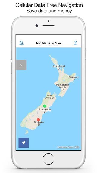 New Zealand Offline Maps and Offline Navigation