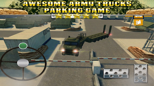 【免費遊戲App】Monster Army Trucks Parking 3D Real Battle Tank, Missile Launcher and Armour Truck Driving School-APP點子