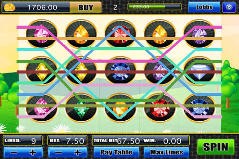 A Heart of Classic Fruit with Fun Diamond Jewel Fortune Casino Vegas Slots Free screenshot 4