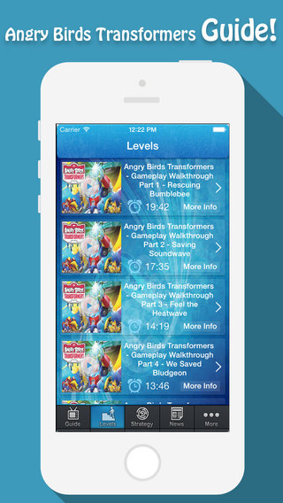 Guide for Angry Birds Transformers