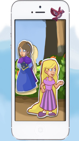 【免費遊戲App】Rapunzel - fun princess mini games for girls-APP點子