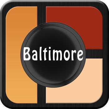 Baltimore Offline Map City Guide LOGO-APP點子