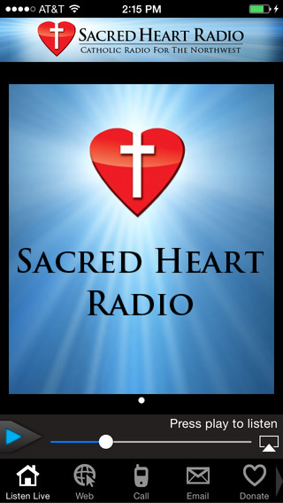 【免費音樂App】Sacred Heart Radio-APP點子