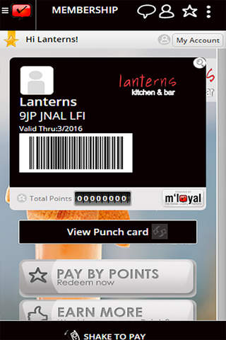 Lanterns mLoyal App screenshot 3