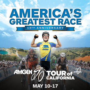 Amgen Tour of California Tour Tracker LOGO-APP點子