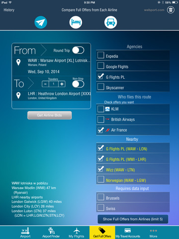 Warsaw Chopin Airport + Flight Tracker HD WAW Wizz screenshot 4