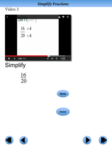 Multiplying Fractions Part 1 screenshot 4