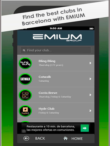 【免費生活App】Emium - Barcelona Night Clubs-APP點子