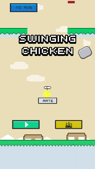 Swinging Chicken - Endless Arcade Hopper