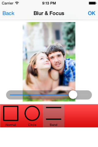 Image effect gallery : editing moderation tool blur,focus,croping and filter effects screenshot 2