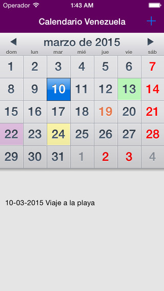 免費下載生產應用APP|Calendario 2015 Venezuela Sin Ads app開箱文|APP開箱王