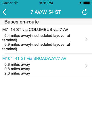 NYC Bus - Realtime screenshot 4